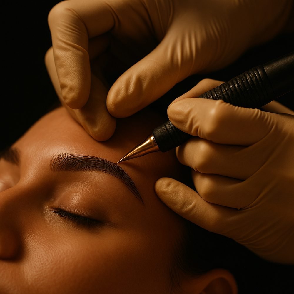 Sala de sobrancelhas da DC Beauty Clinic
